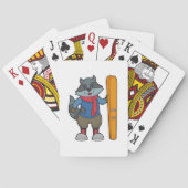 Jeu De Cartes Ski Racoon (dos)