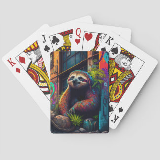 Jeu De Cartes Sloth Classic Playing Cartes