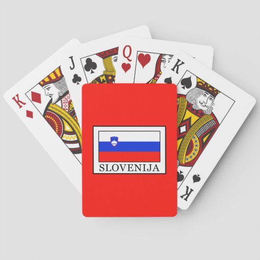 Jeu De Cartes Slovija (dos)