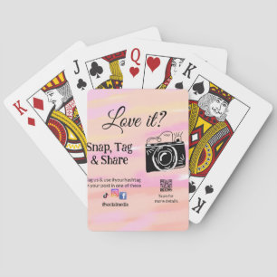 Jeu De Cartes snap tag partager media caméra ajouter socials ado