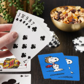 Jeu De Cartes Snoopy L'As Volant Jouer Des Cartes (In Situ)
