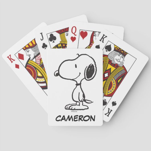 Jeu De Cartes Snoopy Smile Giggle Laugh Playing Cards (dos)
