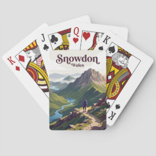Jeu De Cartes Snowdon (Yr Wyddfa) Pays de Galles