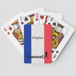 Jeu De Cartes Soccer France, personnalisable
