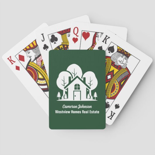 Jeu De Cartes Société immobilière sur mesure Green Forest House (dos)