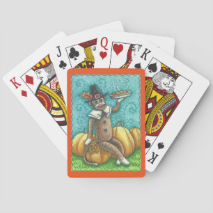 JEU DE CARTES SOCK MONKEY PILGRIM MERCI DE JOUER CARTES