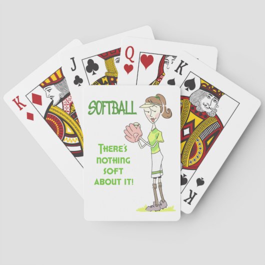 Jeu De Cartes Softball (dos)