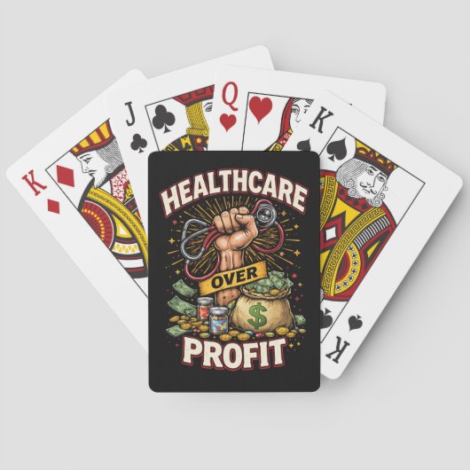 Jeu De Cartes Soins avant le profit (dos)