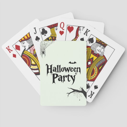 Jeu De Cartes Soirée Halloween (dos)
