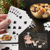 Jeu De Cartes Soirée Poker Art Déco (In Situ)
