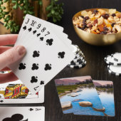 Jeu De Cartes Solitude de lac (In Situ)