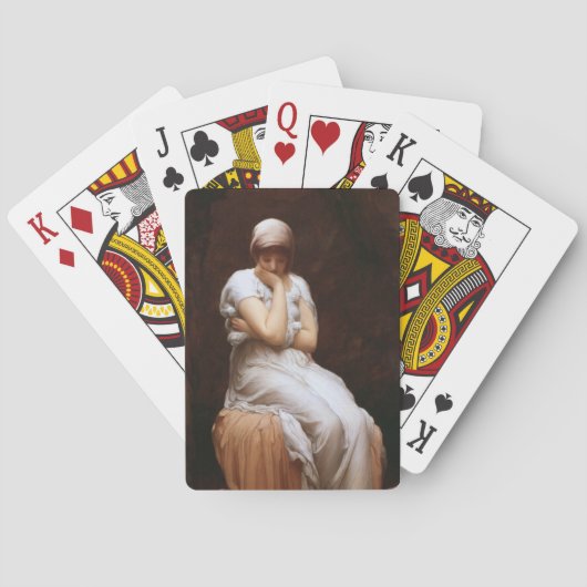 Jeu De Cartes Solitude (par Frederic Leighton) (dos)