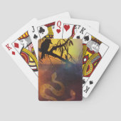 Jeu De Cartes Solstice Kookaburra Silhouette Serpent céleste (dos)