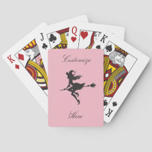 Jeu De Cartes Sorcière Broom Halloween Thunder_Cove