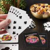 Jeu De Cartes Sorcière des Vibes Summerween Flamant Rose (In Situ)