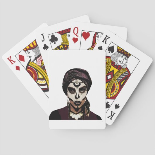 Jeu De Cartes Sorcière vaudou (dos)
