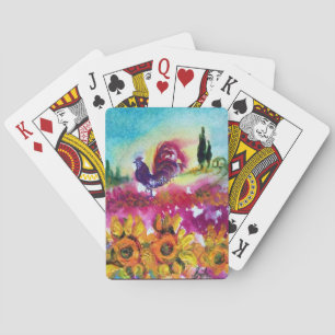 JEU DE CARTES SOUFFLE ET ROOSTER NOIR