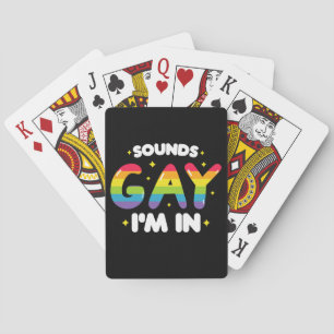 Jeu De Cartes Sounds Gay I'm In Funny LGBT Pride