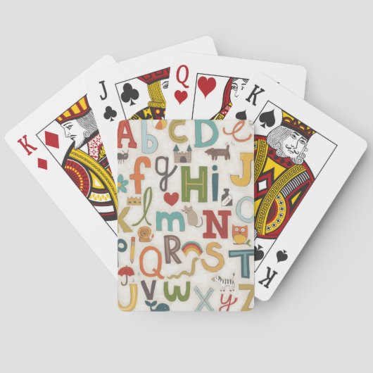 Jeu De Cartes Soupe Alphabet (dos)