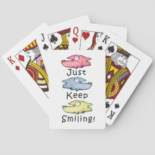 Jeu De Cartes Souriez tout simplement ! Poisson coloré aux dents