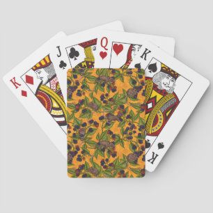 Jeu De Cartes Souris et mûres sur jaune