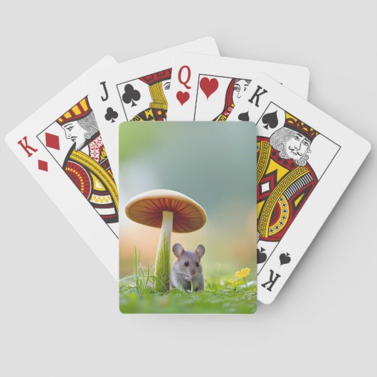 Jeu De Cartes Souris Sous Un Champion (dos)