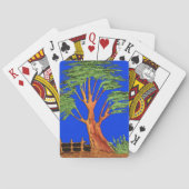 Jeu De Cartes Sous le ciel bleu : La collection d'arbres Acacia (dos)