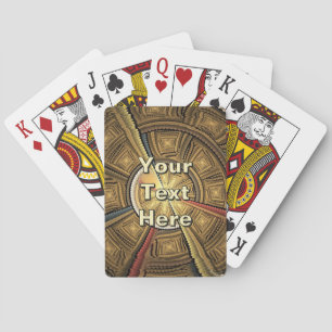 Jeu De Cartes Sous Le Dôme Du Temple