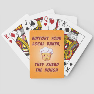 Jeu De Cartes Soutenez votre boulangerie qu'ils ont pétri la pât