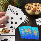 Jeu De Cartes Soutenu pour surfer (In Situ)