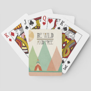Jeu De Cartes Southwest Geo II   Be Wild and Free
