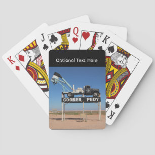Jeu De Cartes Souvenir Customisé Pedy Coober