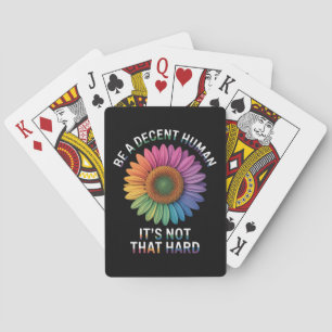 Jeu De Cartes Soyez un humain décent, ce n'est pas si dur