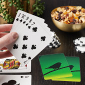Jeu De Cartes Sparrow Silhouette On Limonene (In Situ)