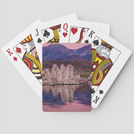 Jeu De Cartes Spectaculaire Lac Mono Dans L'Ombre (dos)
