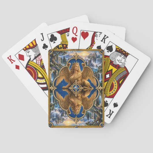 Jeu De Cartes Sphinx, Monstre de Fantasy Gothique (dos)