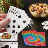 Jeu De Cartes Spiral Tie Dye Playing Cards (In Situ)