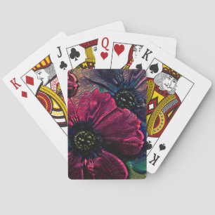 Jeu De Cartes Splendor victorien : Design Floral Exquis