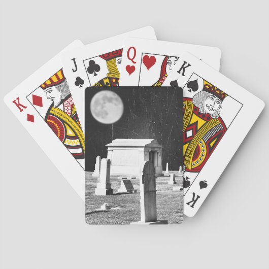 Jeu De Cartes Spooky Graveyard (dos)