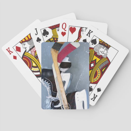Jeu De Cartes Sports de hockey sur glace (dos)