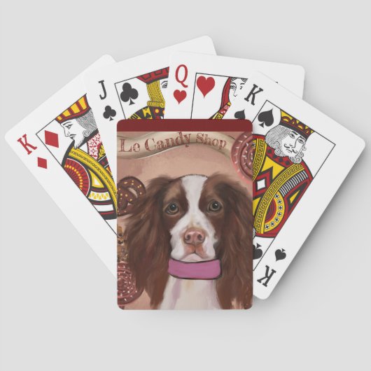Jeu De Cartes Springer Spaniel anglais (dos)