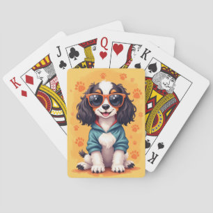 Jeu De Cartes Springer Spaniel Kawaii Chien Drôle