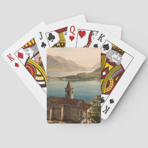 Jeu De Cartes St Angelo, lac Como, Lombardie, Italie de Capello