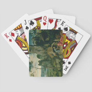 Jeu De Cartes St. Jerome in the Desert (oil on panel) (see also