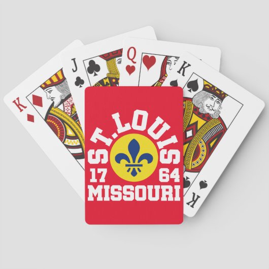 Jeu De Cartes St. Louis, Missouri (dos)