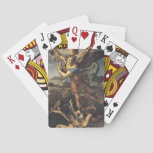 Jeu De Cartes St. Michael écrasant le démon, 1518