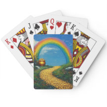 St Patrick Day Arc en ciel et Pot d'or