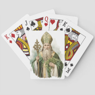JEU DE CARTES ST. PATRICK SHAMROCK IRISH IRLANDE ST PATTY