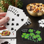 Jeu De Cartes St. Patrick's Day Clover / Shamrocks + vos idées (In Situ)