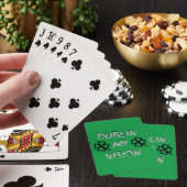 Jeu De Cartes St. Patrick's Day Drôle Humour vert (In Situ)